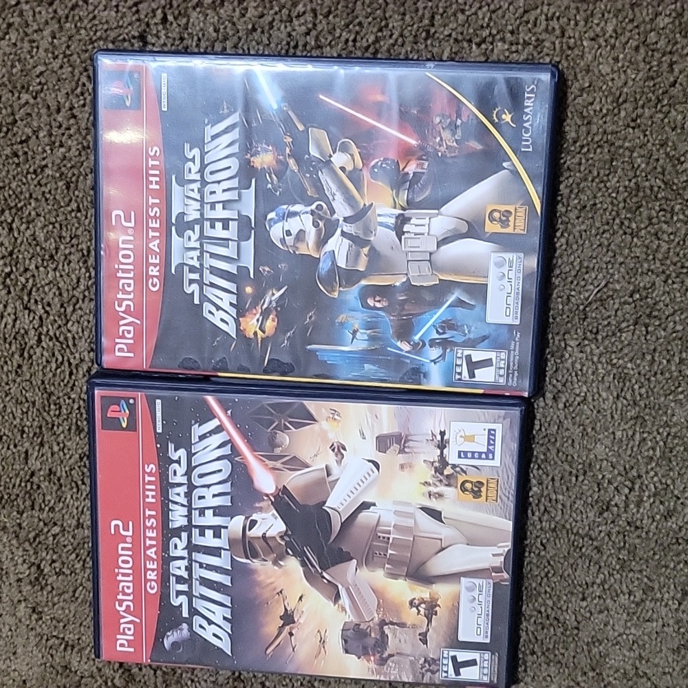 Good Condition of STARWARS Battlefront I & II